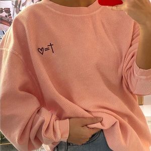 Shop Darling Diary waffle knit long sleeve